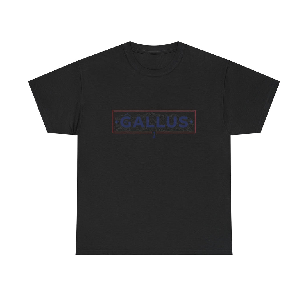 Mountain Graphic Tee — Gallus Logo Adventure T‑Shirt