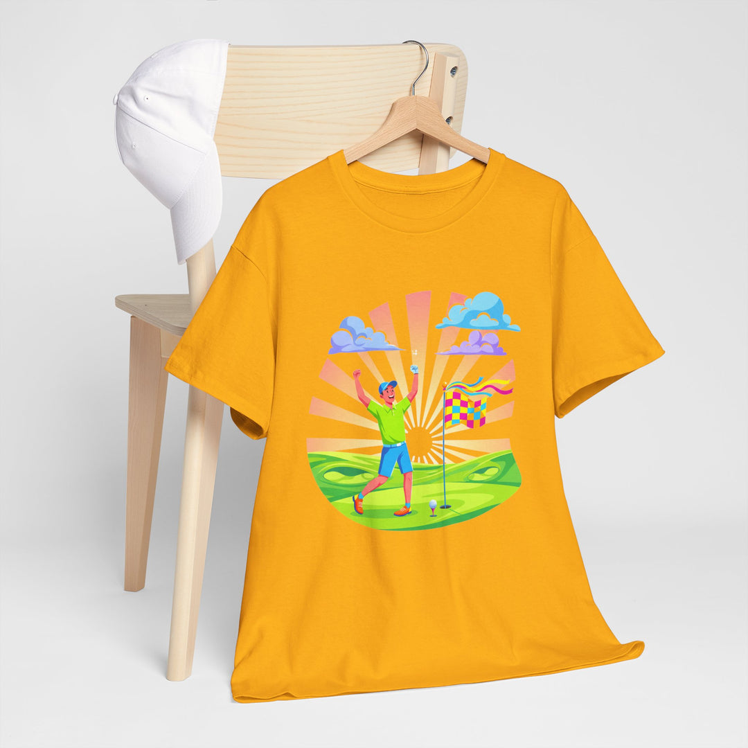 Golf Swing Silhouette Graphic Tee