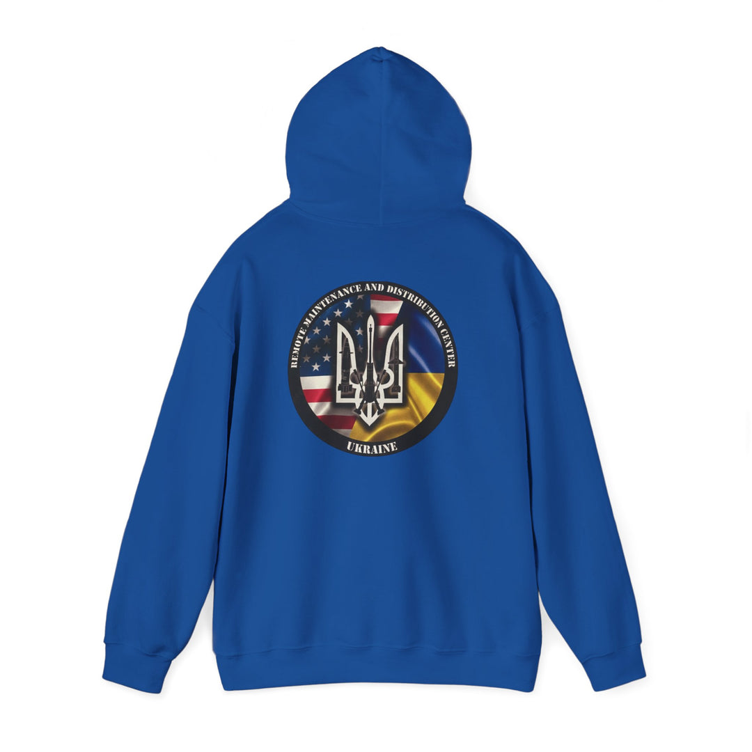 Ukraine Support Hoodie — RDCU US/UKRAINE Design