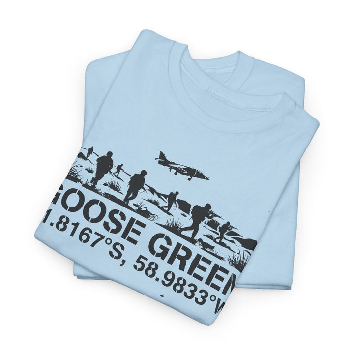 Goose Green 1982 T-Shirt — Falklands War Heritage Graphic