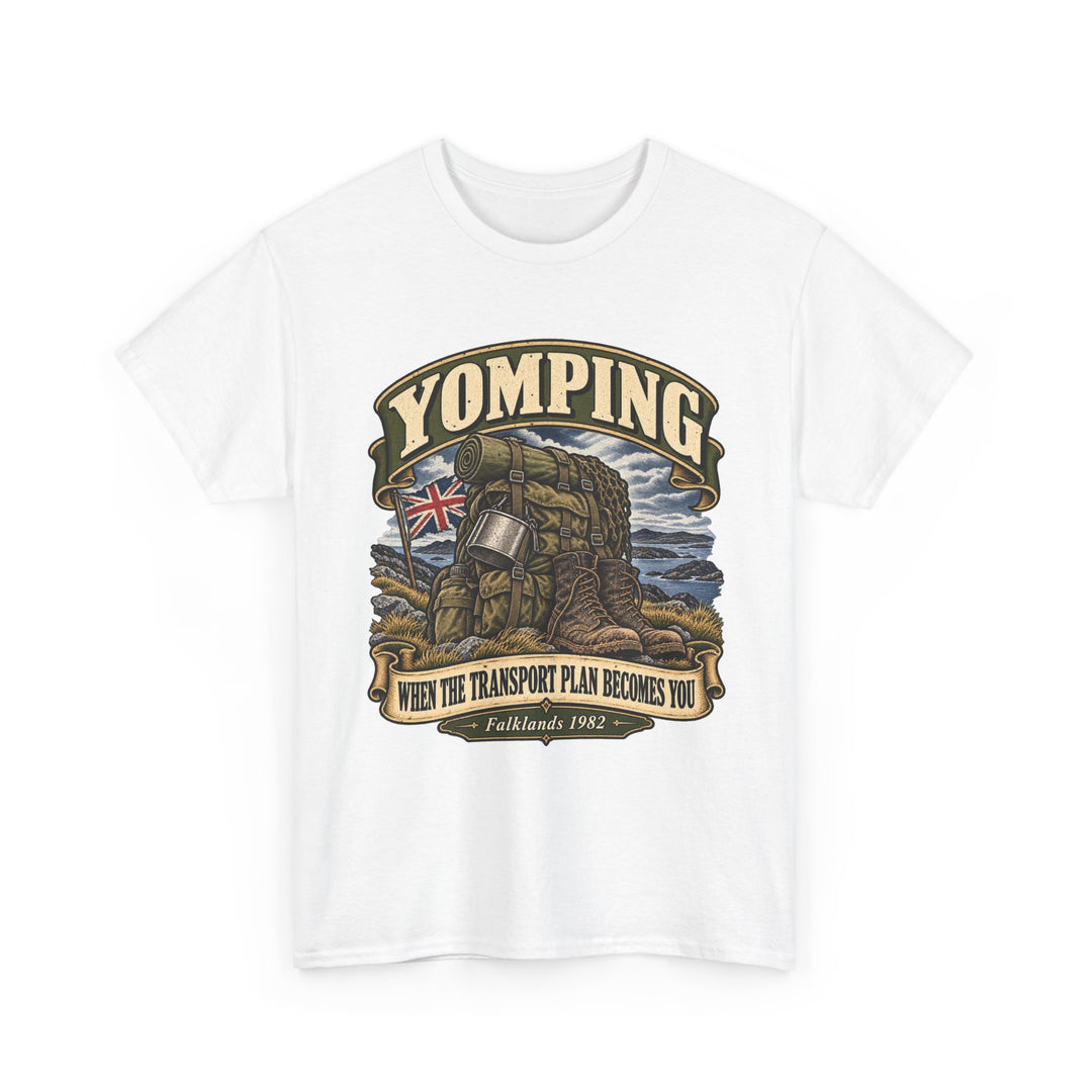 Falklands Yomping T-Shirt — British Military Humour Tee