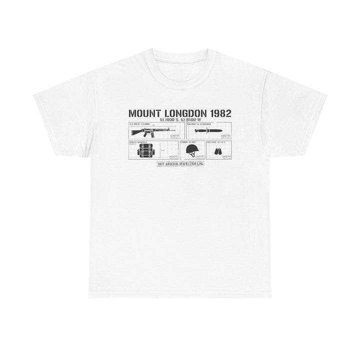 Mount Longdon 1982 T-Shirt — Falklands War Heritage Graphic
