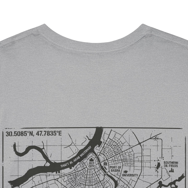 Basra 2003 Military Map T-Shirt — alternate product image 10