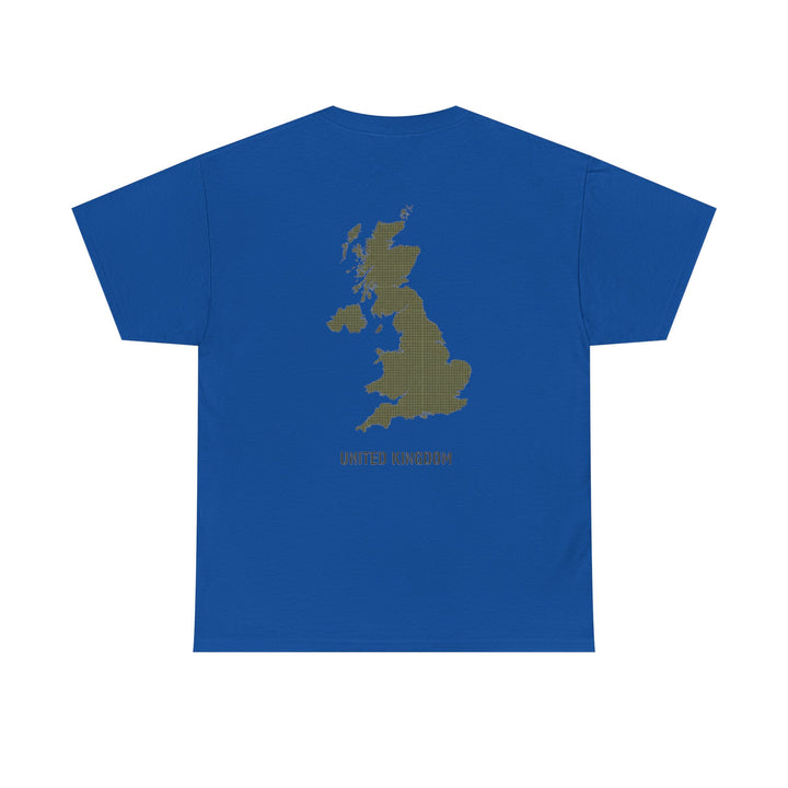 United Kingdom Map Tee — "GALLUS" Streetwear Graphic T-Shirt