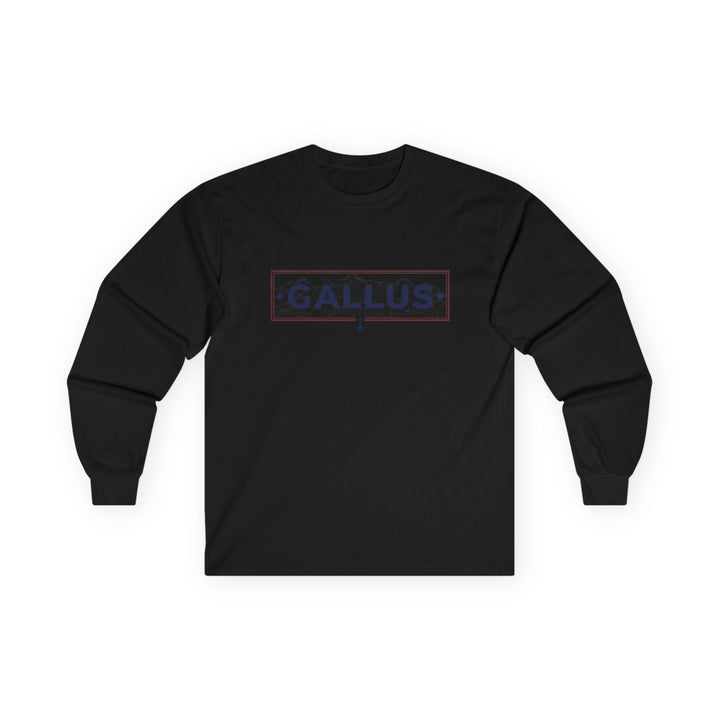 Spain Map Long Sleeve Tee — Gallus Logo Travel Shirt