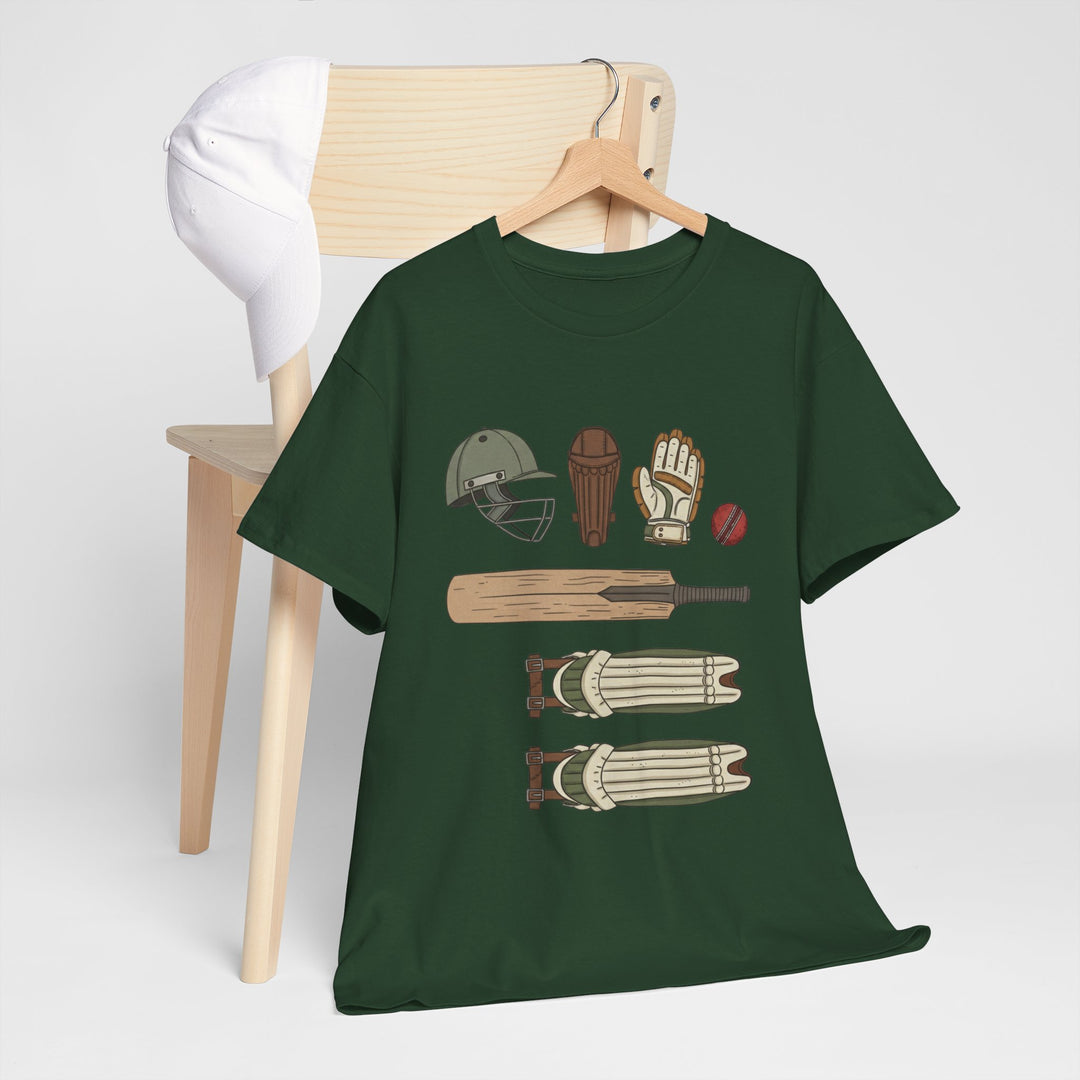 Cricket Gear Tee | Cricket Graphic T-Shirt