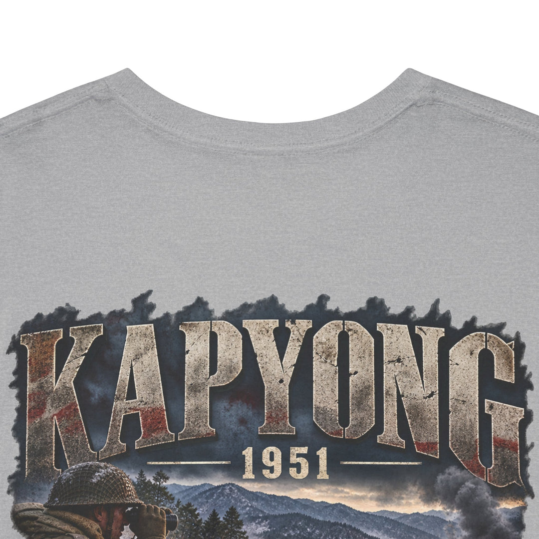 Kapyong 1951 Vintage Battle Scene Tee