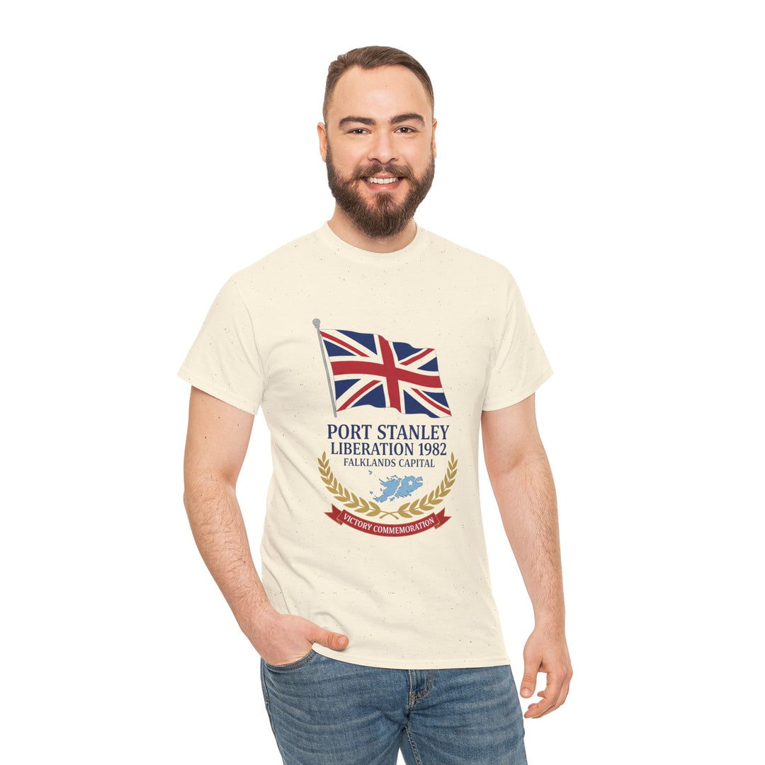 Port Stanley 1982 T-Shirt - Falklands War Victory Heritage Graphic