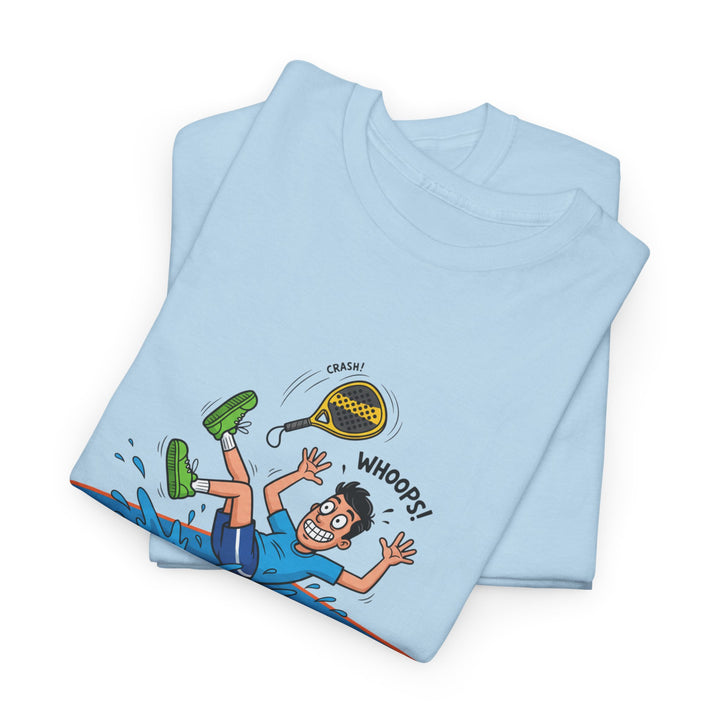 Funny Padel Tennis Graphic T-Shirt — Retro Padel Player Adventure Tee