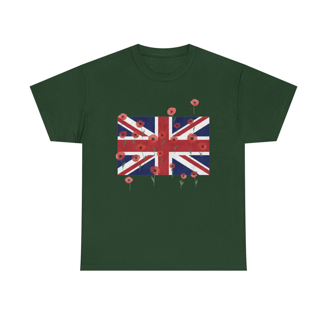 The Sovereign Remembrance T-Shirt — British Military Heritage Graphic