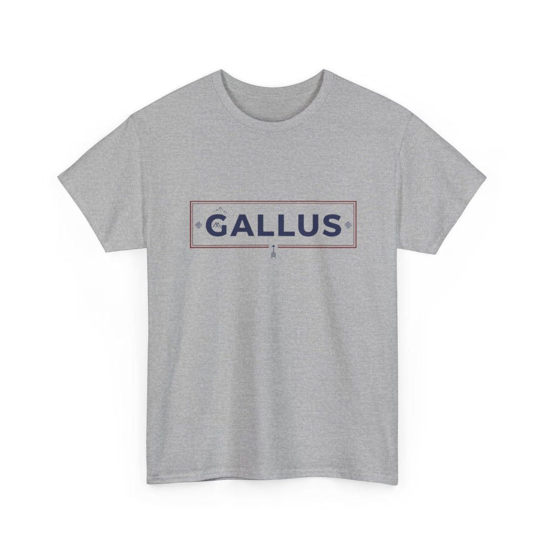 Mountain Graphic Tee — Gallus Logo Adventure T‑Shirt