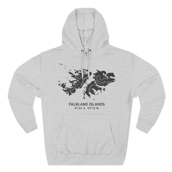 Falkland Islands 1982 Map Hoodie — South Atlantic Heritage Graphic