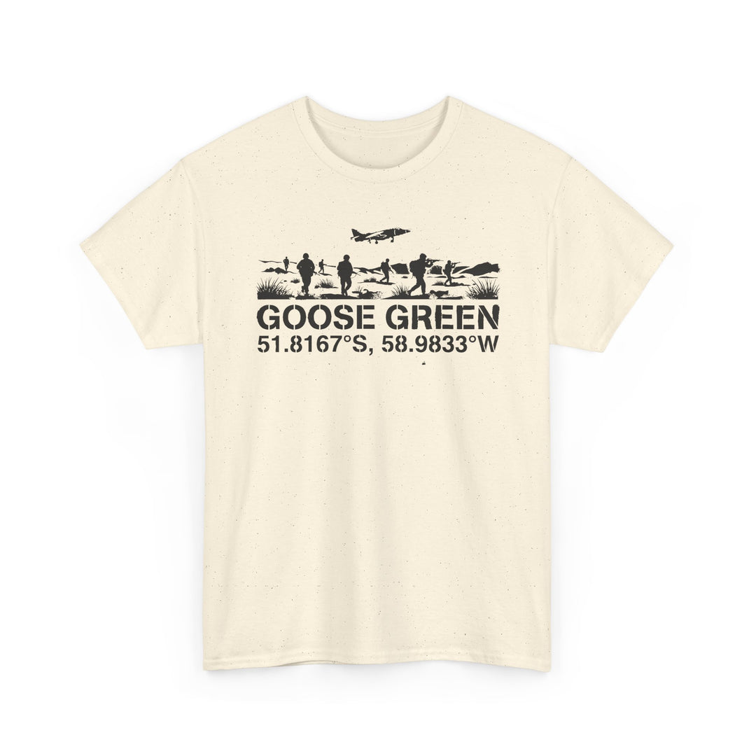 Goose Green 1982 T-Shirt — Falklands War Heritage Graphic