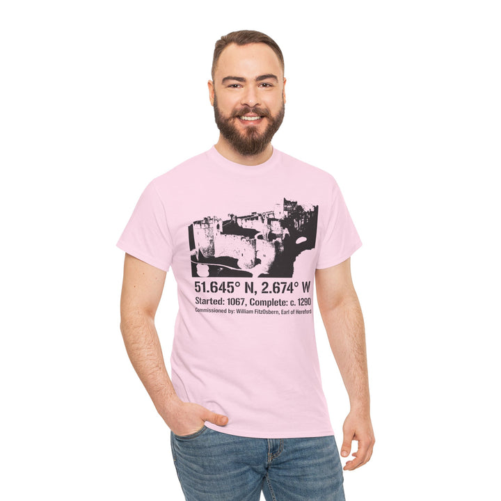 Chepstow Castle T‑Shirt — Historic Landmark Tee for Castle Lovers &amp; Travelers