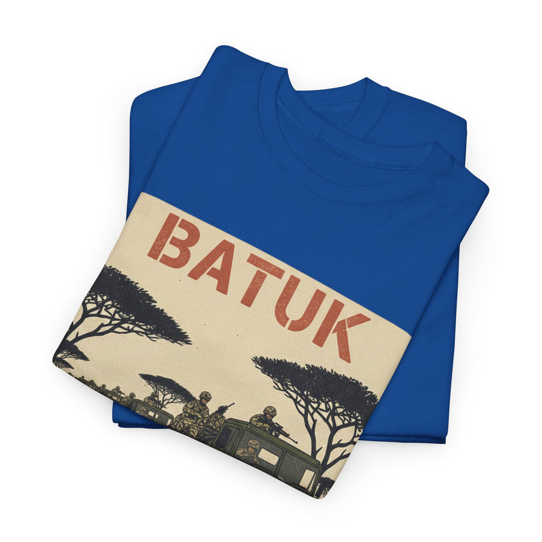 BATUK Convoy Operations Tee — Kenya Vintage Military Travel Graphic T‑Shirt