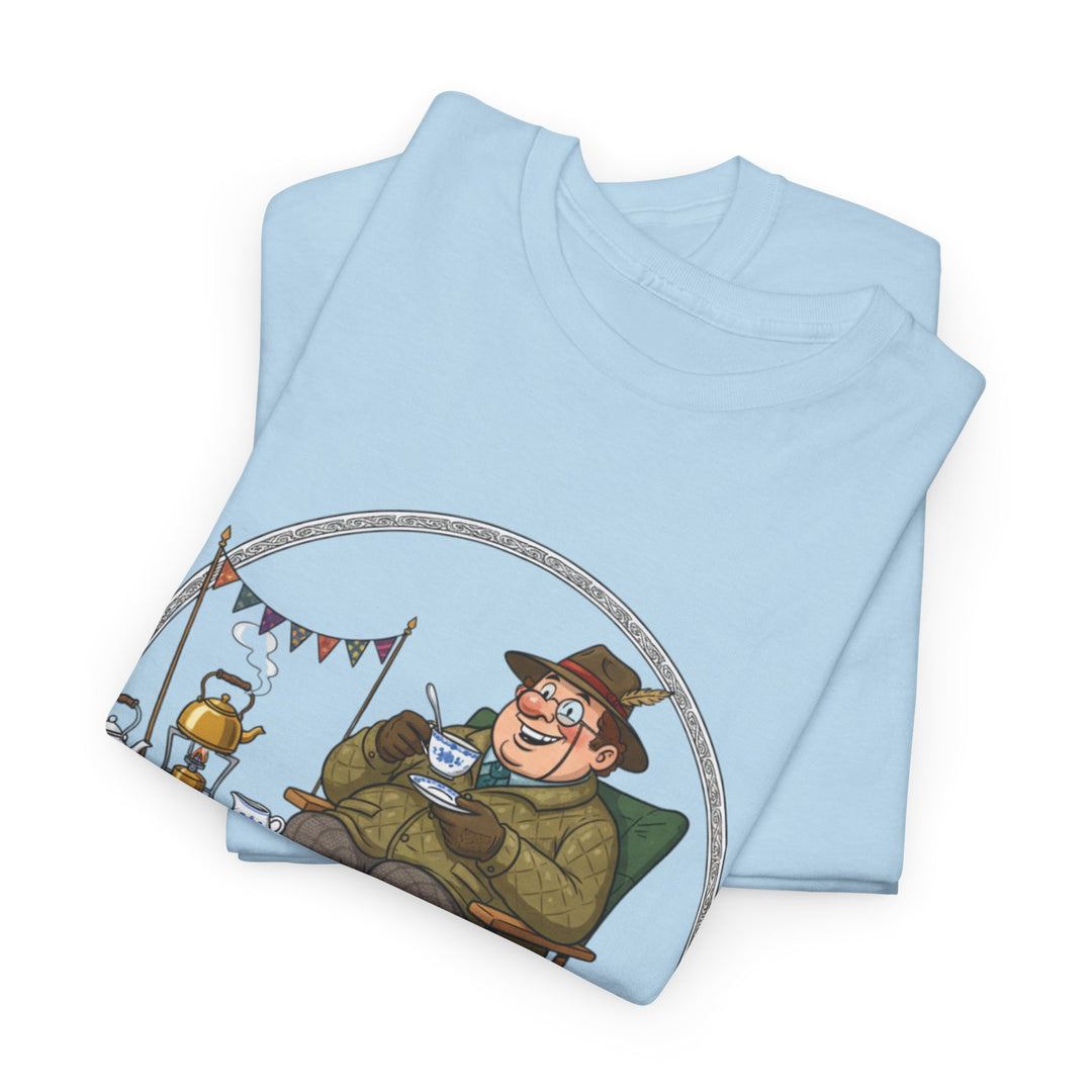 Retro Camping Grandpa Gift T-Shirt — Vintage Mountain Adventure Tee