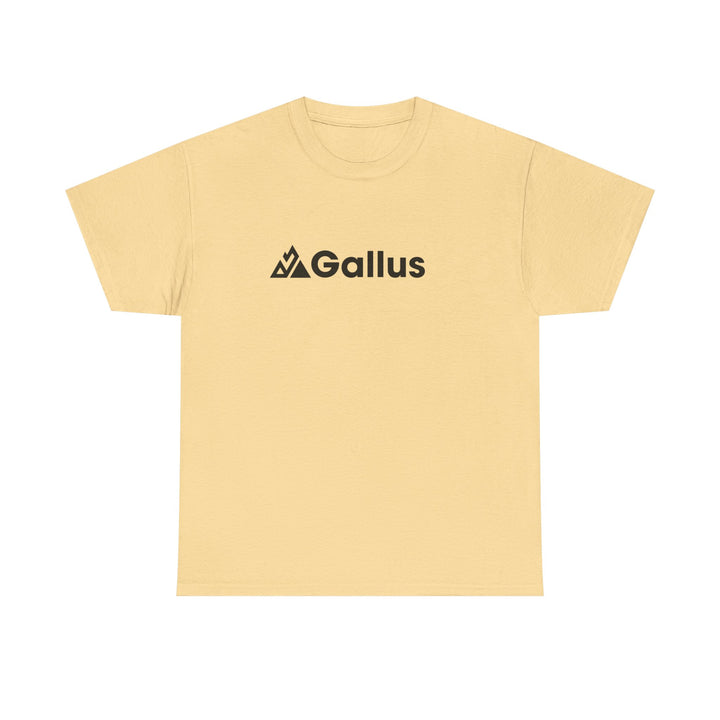 Gallus Mountains T‑Shirt — "Don’t Look… It Is A Long Way Up" Adventure Tee