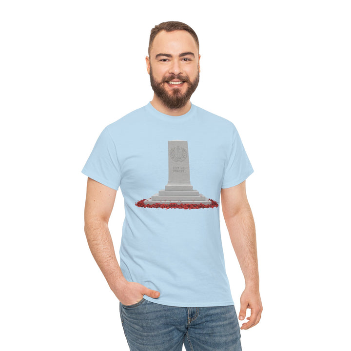 Cenotaph Memorial Tee — Tribute &amp; Remembrance Shirt