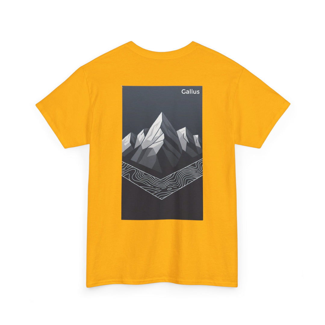 Mountain Graphic Tee — Gallus Logo Adventure T‑Shirt
