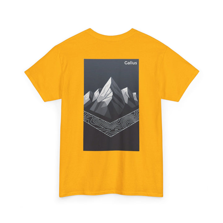 Mountain Graphic Tee — Gallus Logo Adventure T‑Shirt