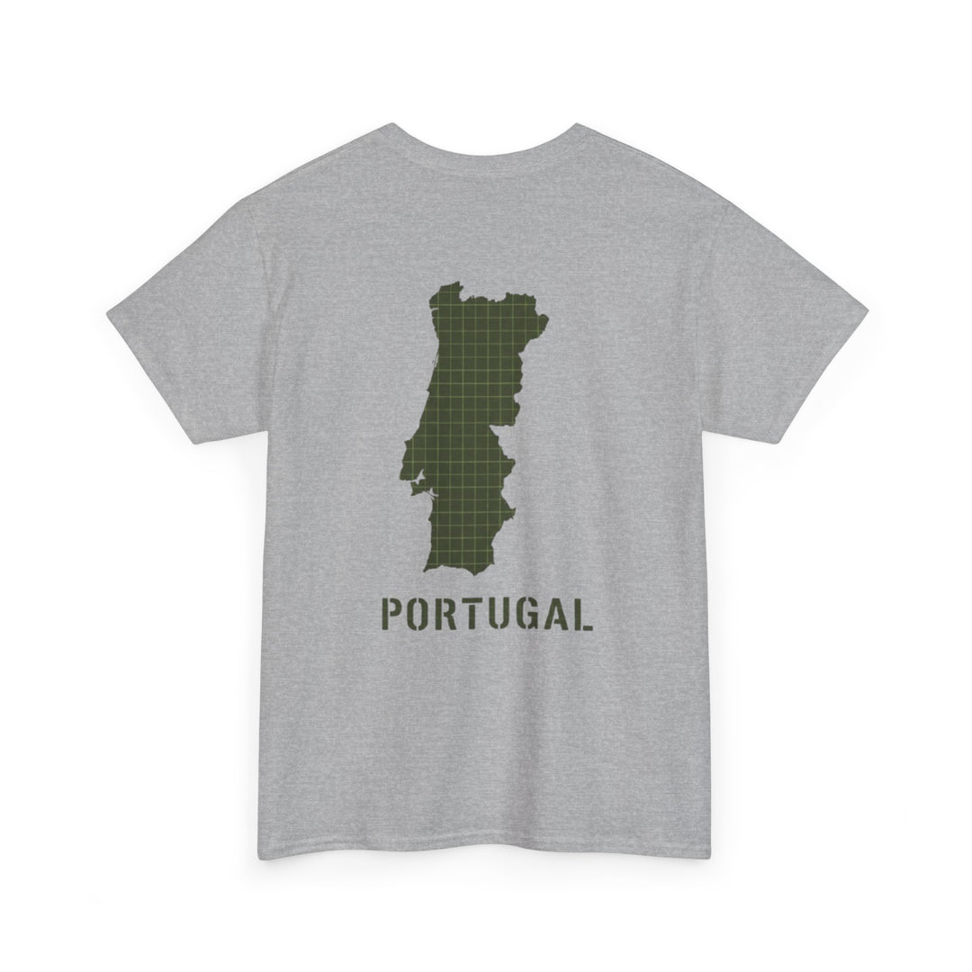 Portugal Map T-Shirt — Gallus Logo Travel Tee