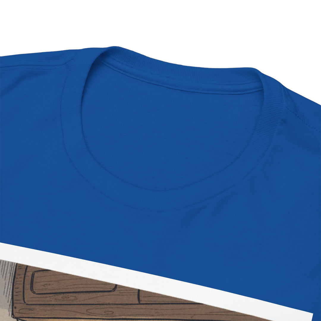 Retro Van Life Interior Graphic T-Shirt - Cozy Camper Van Aesthetic Tee