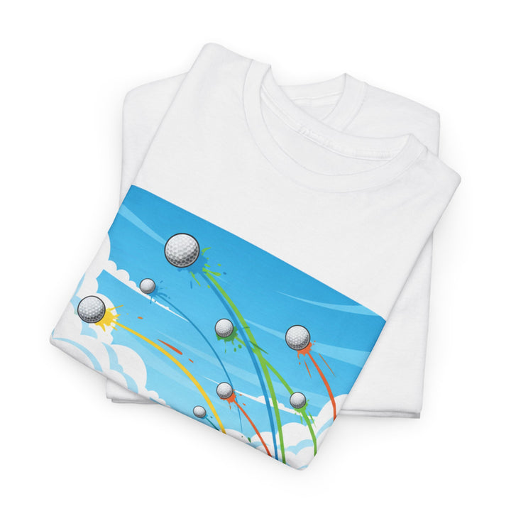 Golf Ball Flight T-Shirt | Golf Graphic Tee