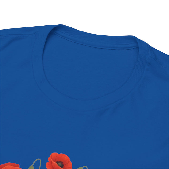 British Army Remembrance Shirt | Lest We Forget Poppy Helmet