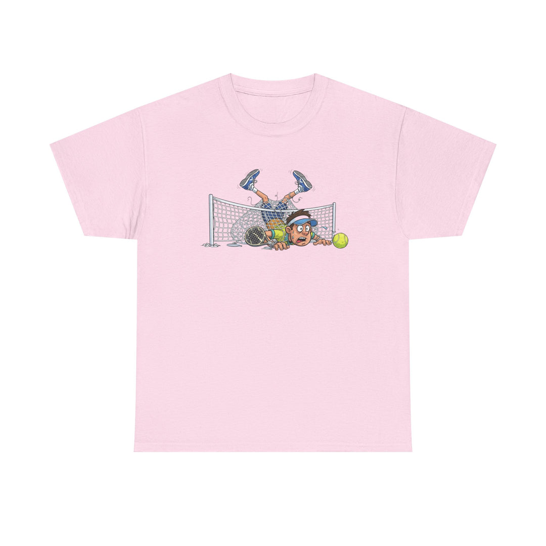 Padel Cartoon Goalie T-Shirt | Fun Padel Tee