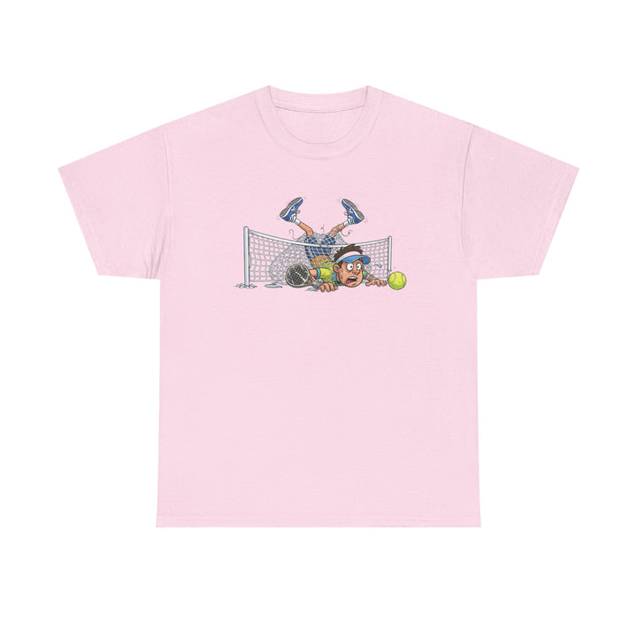 Padel Cartoon Goalie T-Shirt | Fun Padel Tee