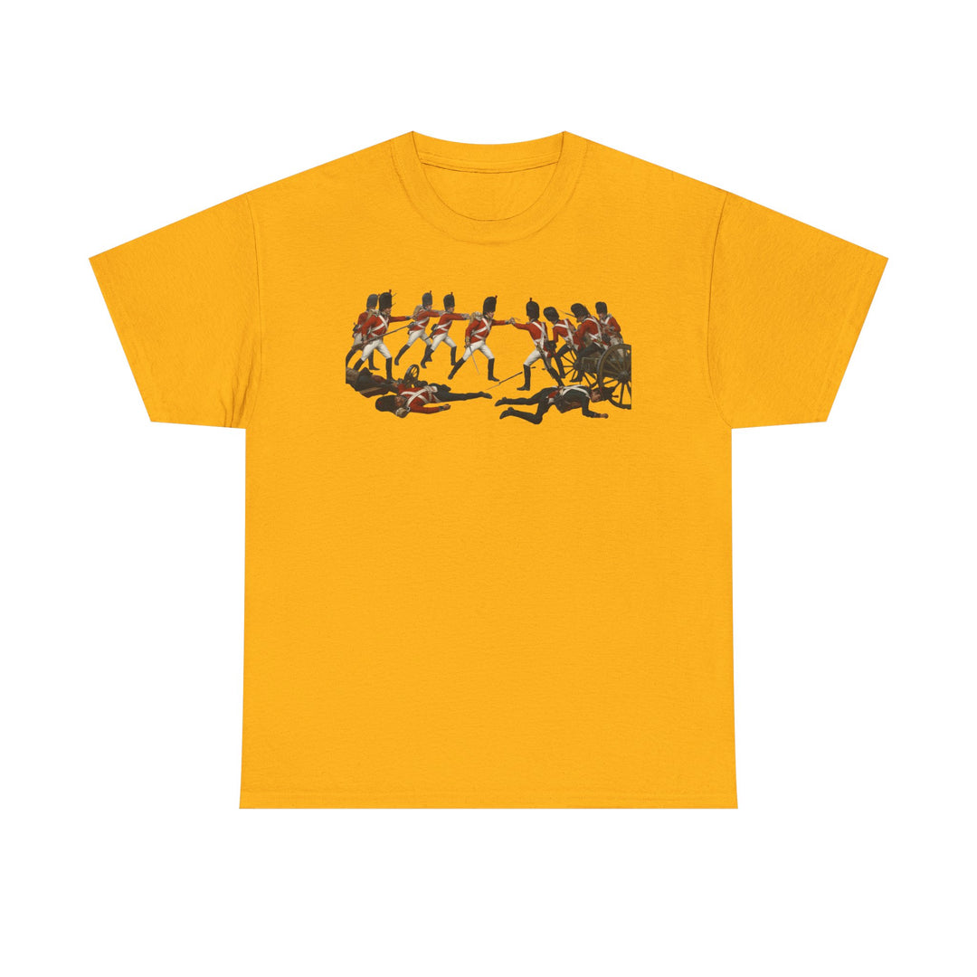 Waterloo Battle T‑Shirt — Historic Napoleonic War Commemorative Tee