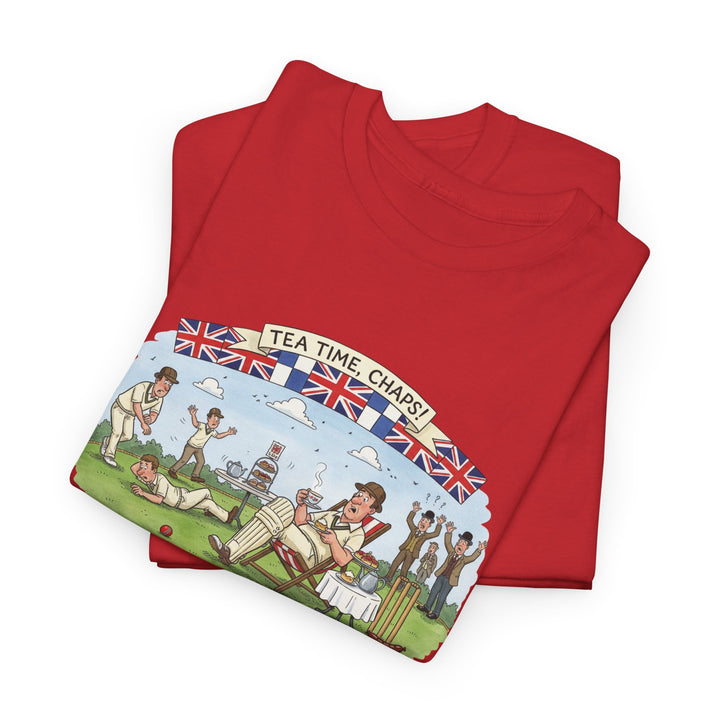 Cricket Tea Time Graphic T-Shirt for Fans