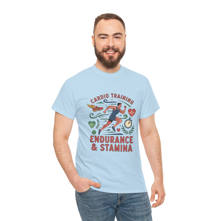 Cardio Training Tee - Fitness Running Workout Shirt