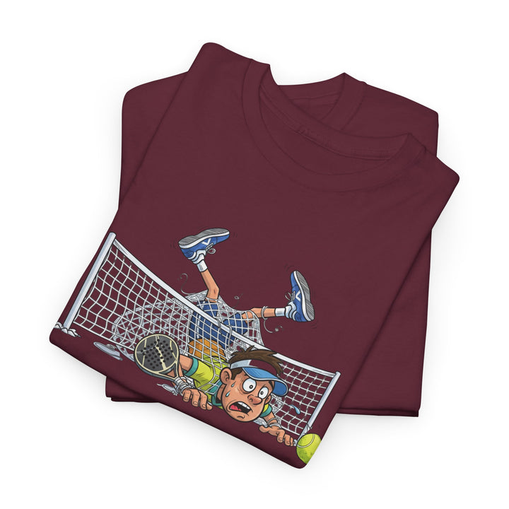 Padel Cartoon Goalie T-Shirt | Fun Padel Tee