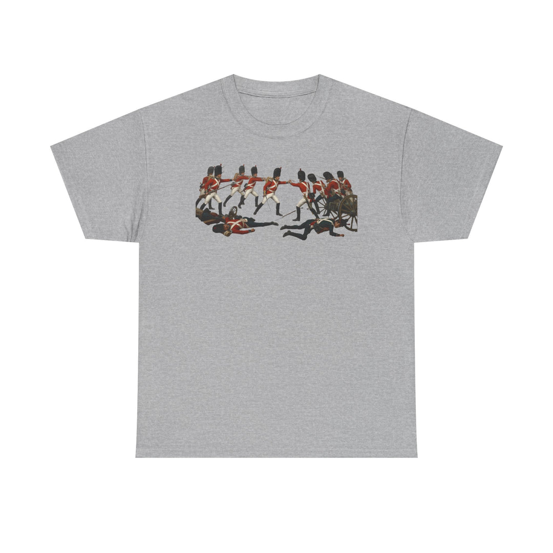 Waterloo Battle T‑Shirt — Historic Napoleonic War Commemorative Tee