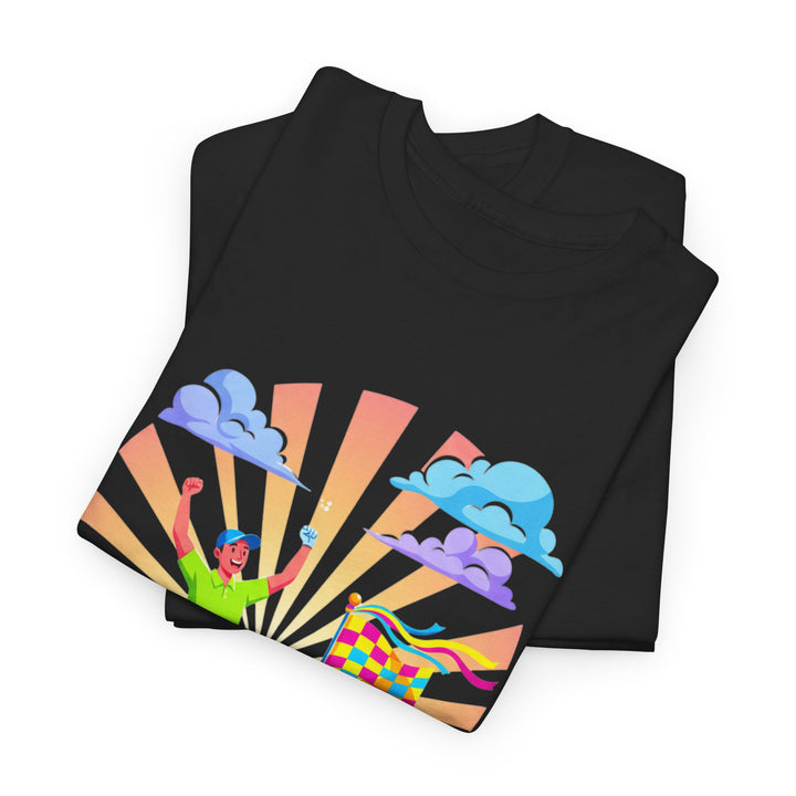 Golf Swing Silhouette Graphic Tee
