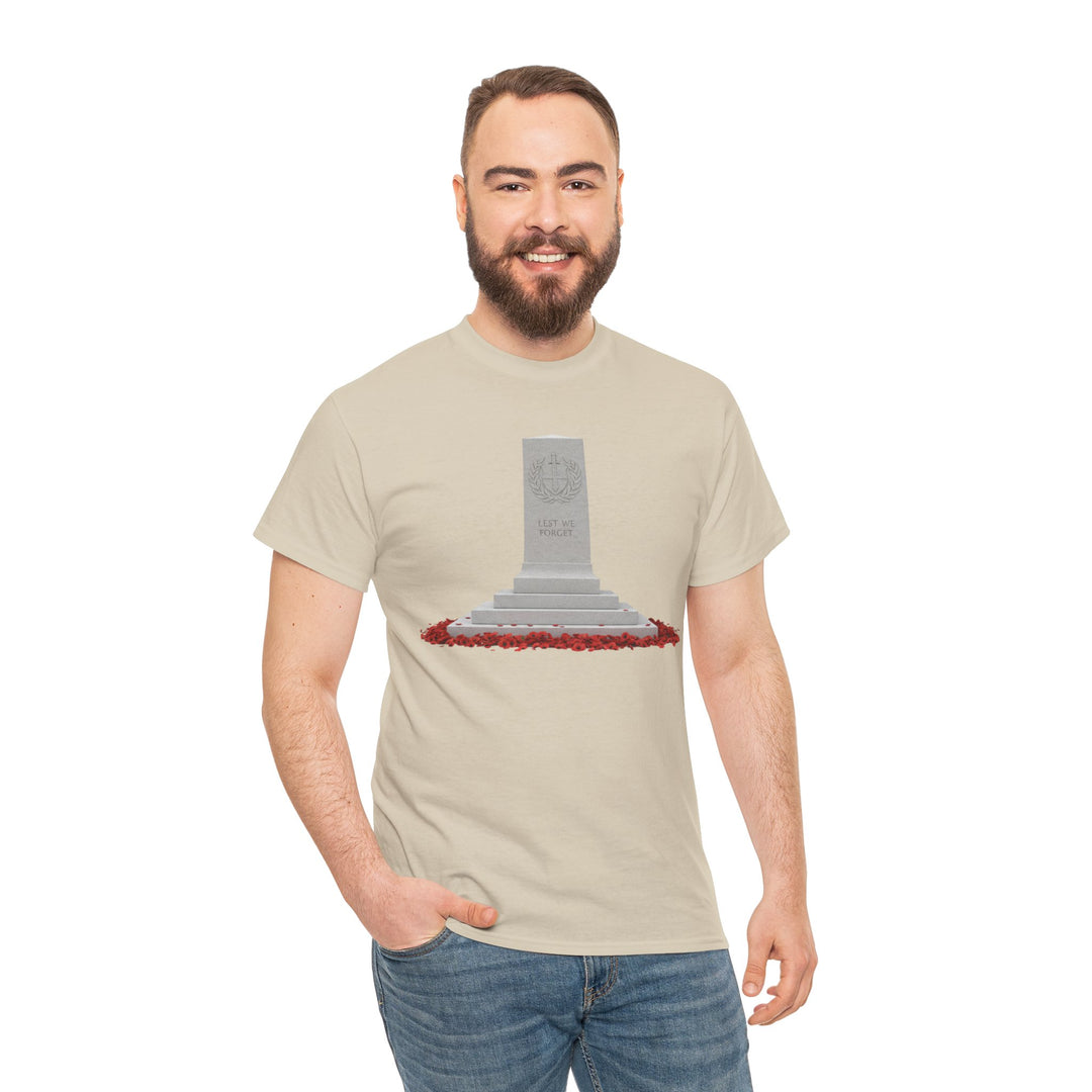 Cenotaph Memorial Tee — Tribute &amp; Remembrance Shirt