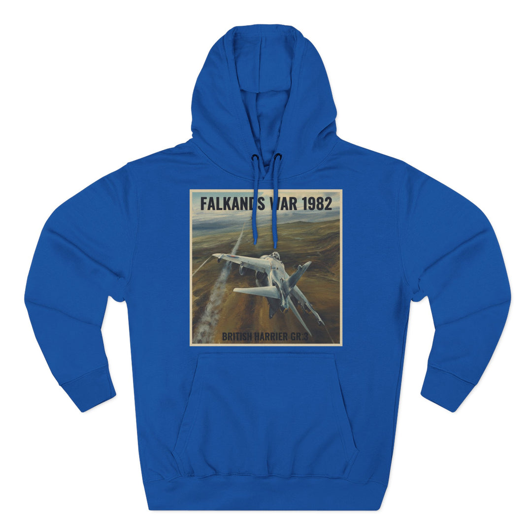 Sea Harrier 1982 Hoodie — Falklands War Naval Aviation Heritage