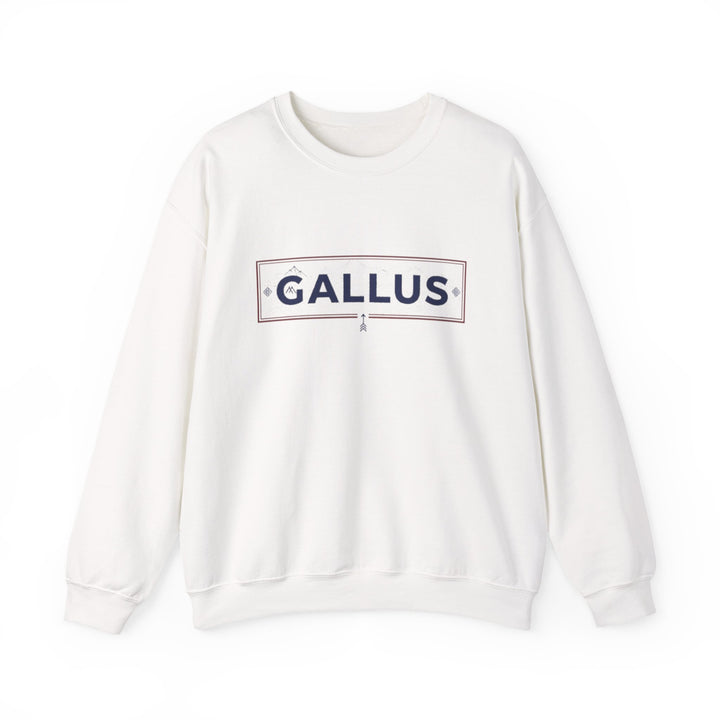 Spain Map Crewneck Sweatshirt — GALLUS Logo Travel Pullover