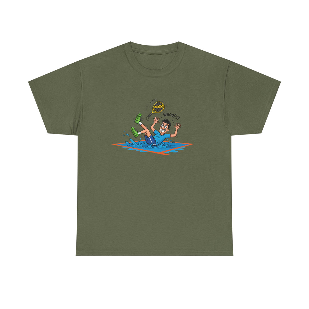 Funny Padel Tennis Graphic T-Shirt — Retro Padel Player Adventure Tee