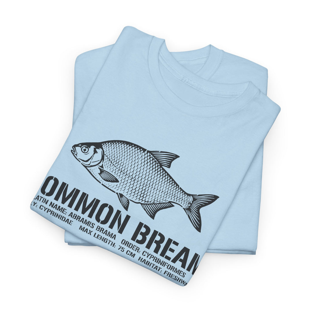 Common Bream Fishing Tee — Vintage Fish Illustration T-Shirt