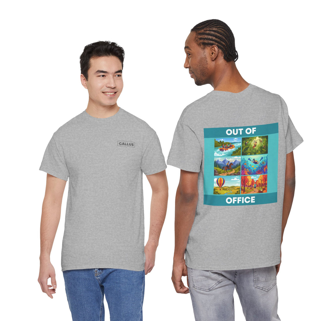 Out of Office Tee — Travel Scenes Graphic T-Shirt