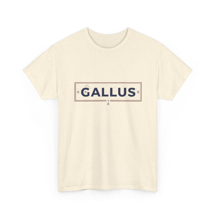 France Map Tee with "GALLUS" Chest Logo