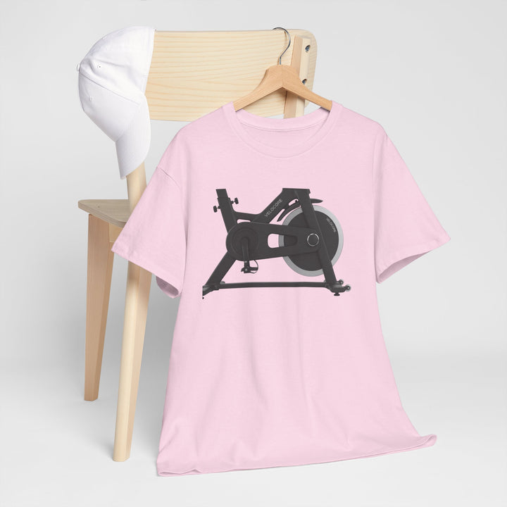 Spinning Bike T-Shirt – lightweight, breathable cotton designed for indoor cycling and workouts. Comfortable, durable, and perfect for active lifestyles.