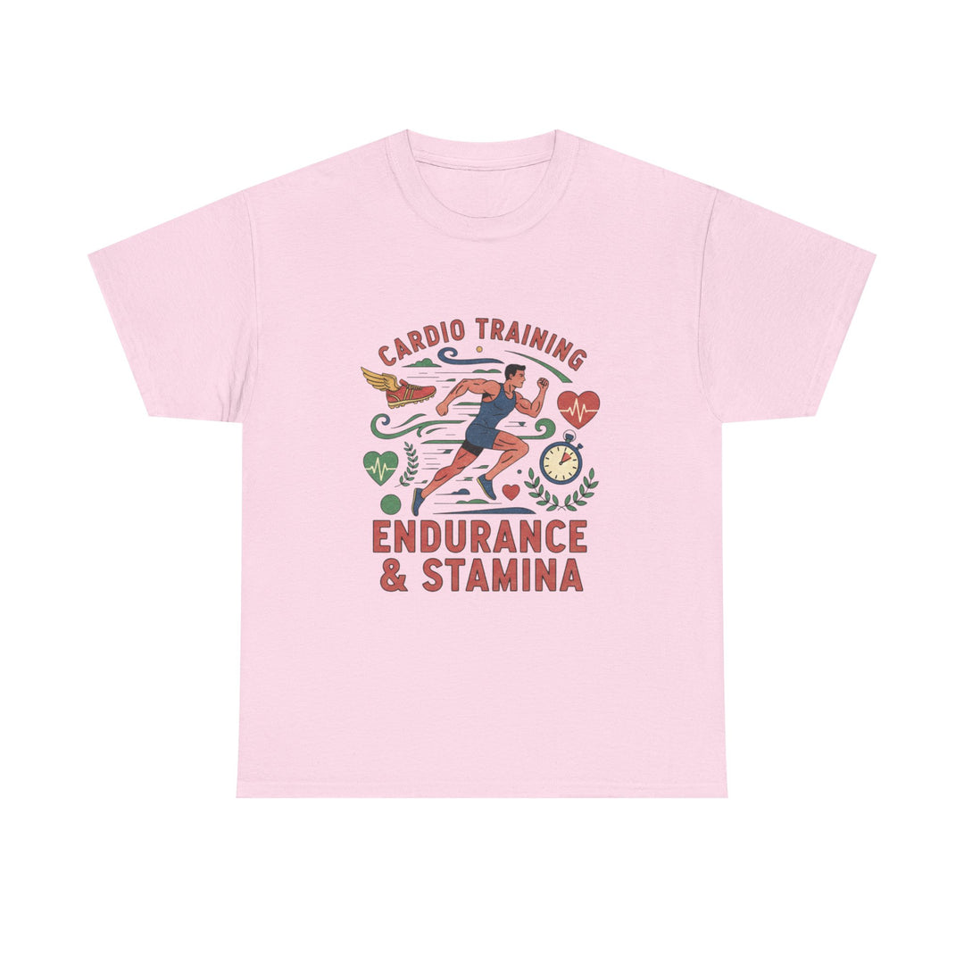 Cardio Training Tee - Fitness Running Workout Shirt