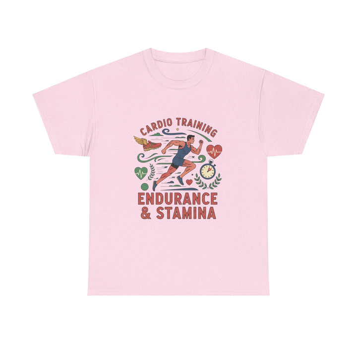 Cardio Training Tee - Fitness Running Workout Shirt