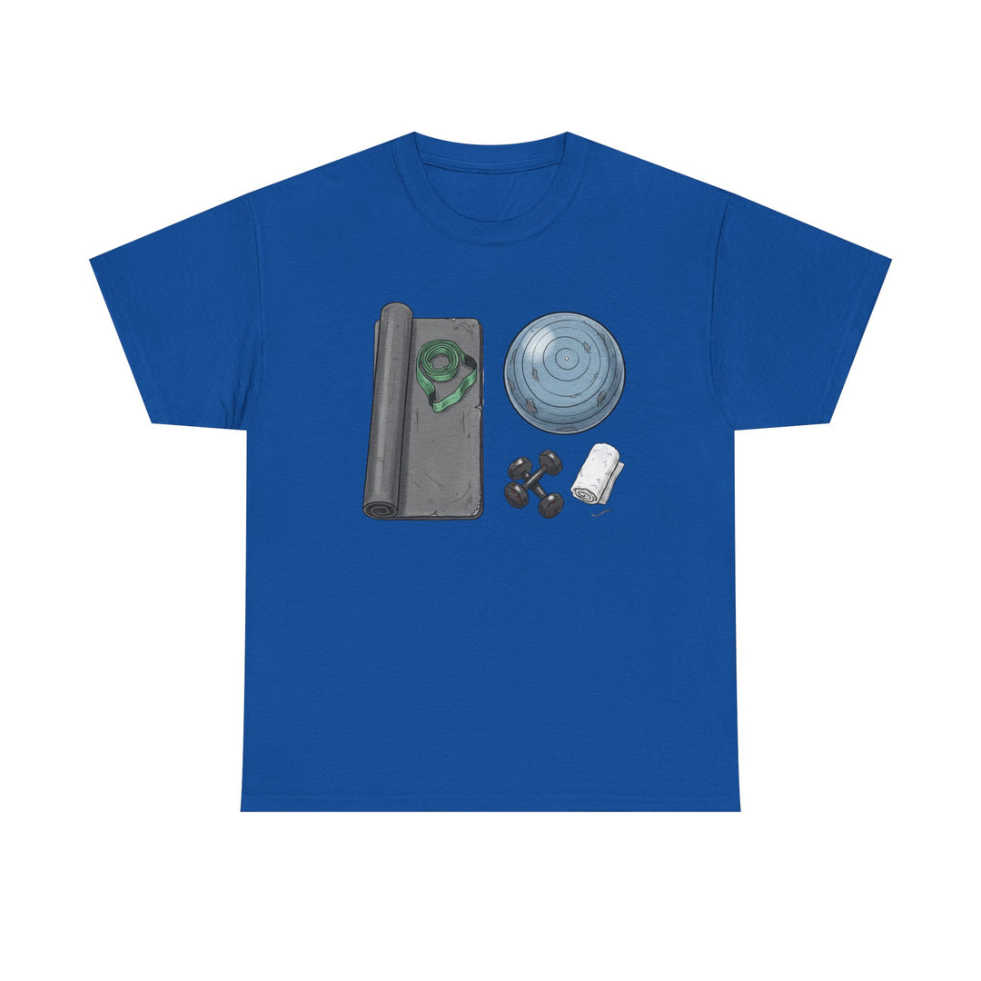 Pilates Kit Tee – soft, breathable cotton designed for Pilates workouts. Comfortable, flexible, and perfect for studio sessions, home practice, or casual wear.