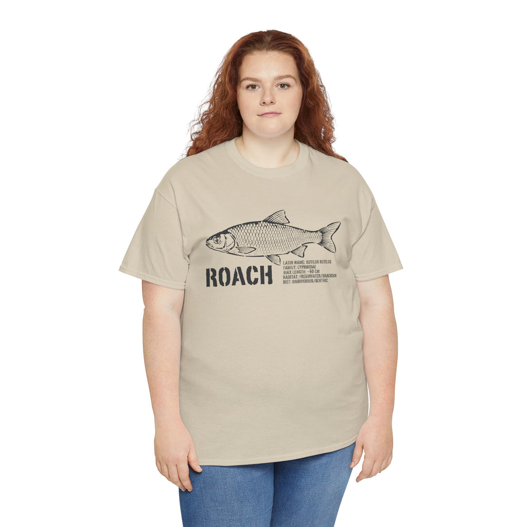 Koszulka z nadrukiem karalucha — koszulka z grafiką vintage Angler