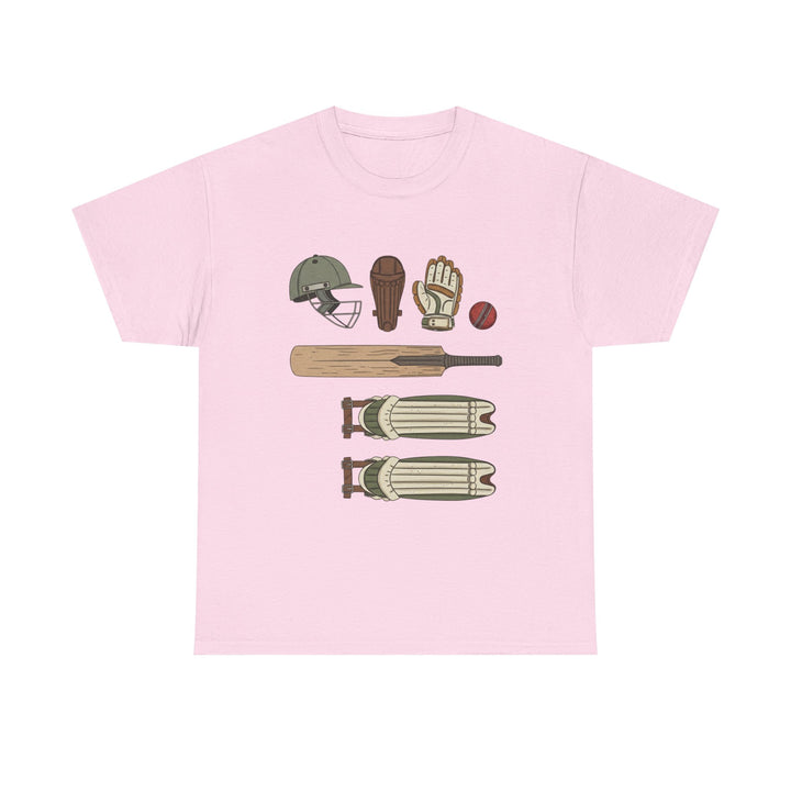 Cricket Gear Tee | Cricket Graphic T-Shirt