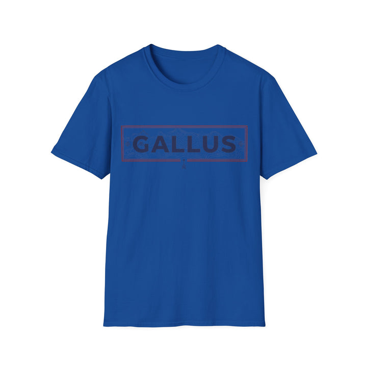 Gallus Street Sign T-Shirt — Vintage Road-Style Graphic Tee